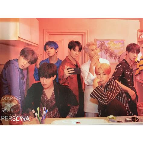 BTS 6TH MINI ALBUM 'MAP OF THE SOUL : PERSONA' POSTER ONLY – KPOP REPUBLIC