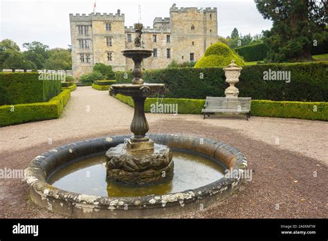 Chillingham Castle and gardens in Northumberland UK Stock Photo - Alamy