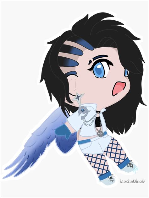 "Brynn (Valkyrie)" Sticker for Sale by MechaDino8 | Redbubble