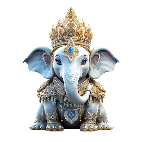 Cute Three Dimensional 3d Thai Baby Elephant Model Jewelry Gem Diamond ...