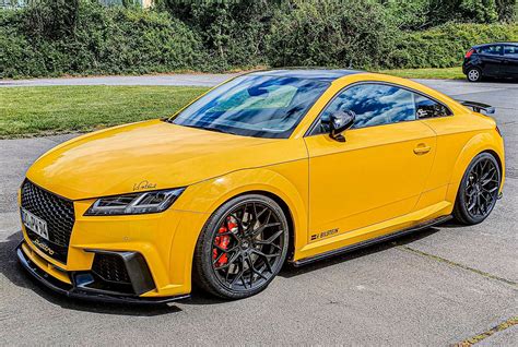 Audi TT RS 8S Yellow Wheelforce SL.1-FF Wheel | Wheel Front