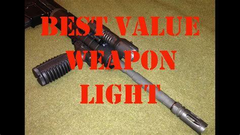 Best Value Weapon Light And Mount - YouTube