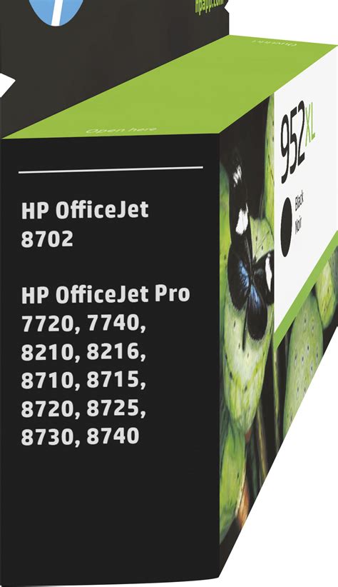 HP 952XL High-Yield Ink Cartridge Black F6U19AN#140 - Best Buy