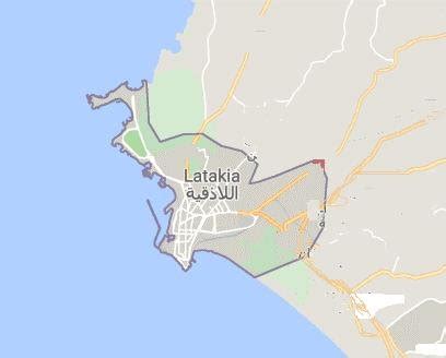 Sampling site, Lattakia port (Syria). | Download Scientific Diagram