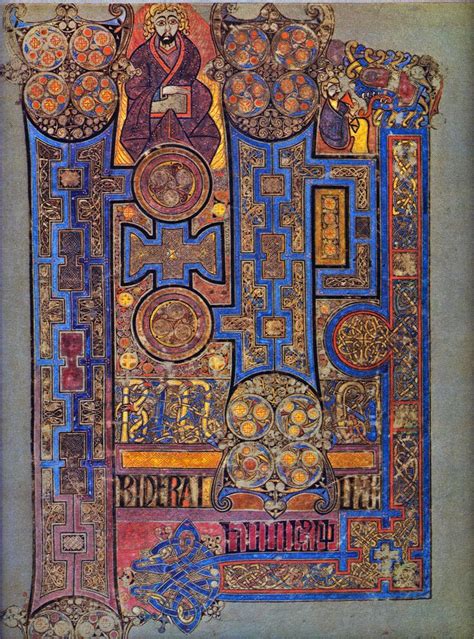 The Book of Kells - click for higher resolution | Book of kells, Celtic art, Wiccan art