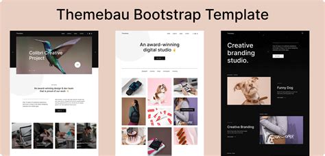 Themebau Portfolio Website Template