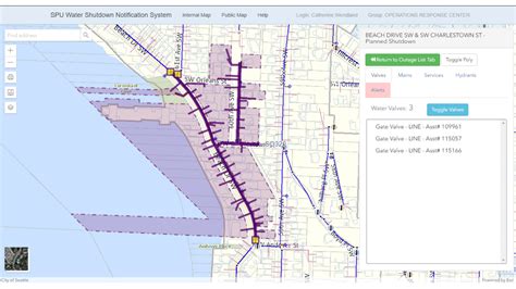 Water Outage Map Gives Seattle Residents and Staff Crucial Information