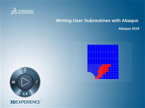 (PDF) Writing User Subroutines with Abaqus - Home - Dassault Syst¨mes ...