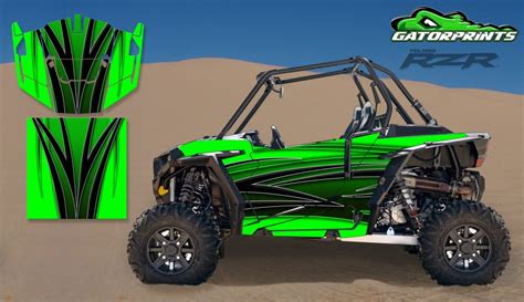 RZR 1000 Custom Decal Kits - Polaris Graphics