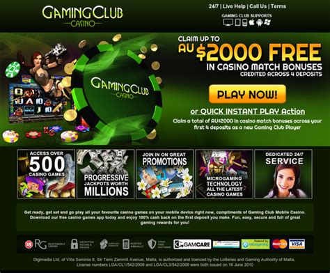 Gaming Club Casino Review Canada - Online Gaming Club $350 Casino Bonus