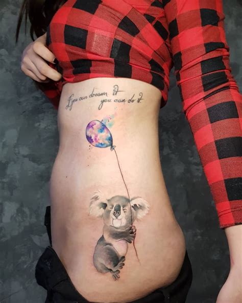 Simona Blanar koala Tattoo | Cover tattoo, Koala tattoo, Tattoo designs