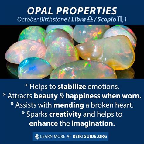 Opal/Libra | Opal stone meaning, Opal crystal meaning, Crystal healing ...