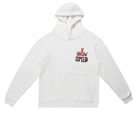 IShowSpeed Merch SEWWYY White Hoodie | WHAT’S ON THE STAR?