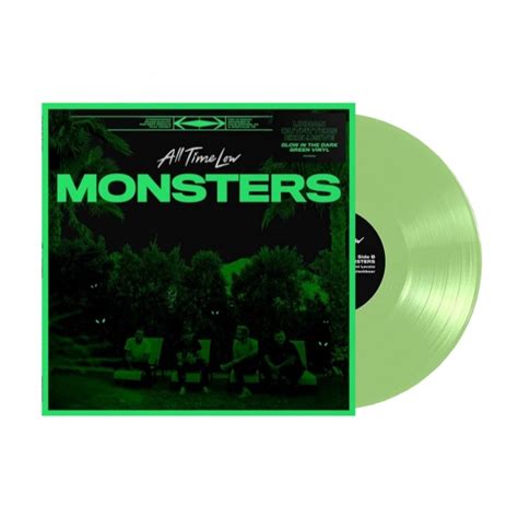 All Time Low - Monsters Exclusive Limited Glow In The Dark Color Vinyl ...