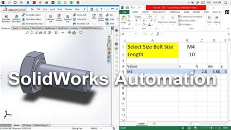 Solidworks Automation || Solidworks Design Table Excel || Solidworks Design Automation - YouTube