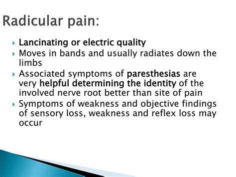 PPT - Radicular Syndrome PowerPoint Presentation, free download - ID ...