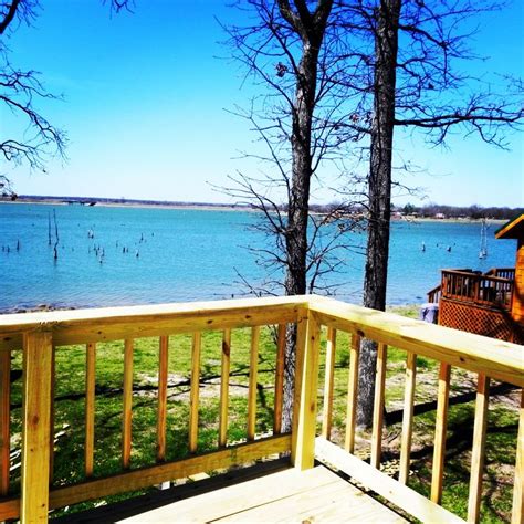 All our waterfront cabins have deck areas to enjoy Lake Fork from! Reserve yours now at www ...