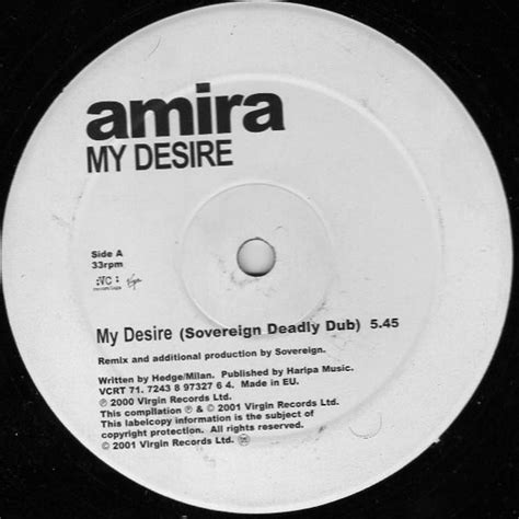 Amira - My Desire (2001, Vinyl) | Discogs