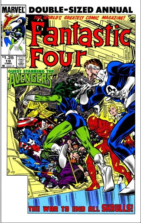 Marvel Comics of the 1980s: 1985 - Avengers/Fantastic Four crossover Annual event