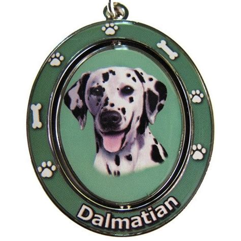 Dalmatian Dog Spinning Keychain | Doggy Style Gifts