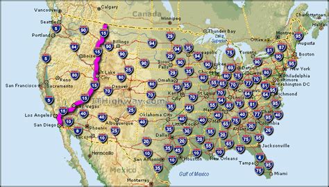 I-15 Interstate 15 Road Maps, Traffic, News