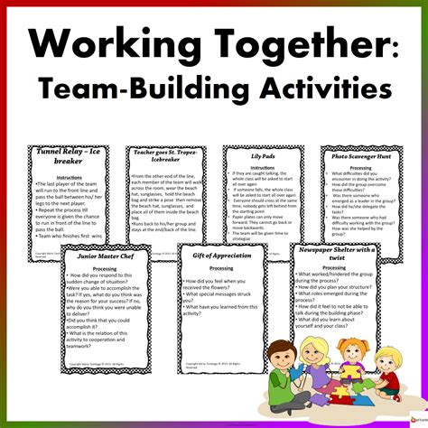 Working Together: Team-Building Activities - Made By Teachers