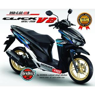 2021 Honda Click Game changer Version 2 125i/150i Customized Sticker Stock Decal Sets | Shopee ...