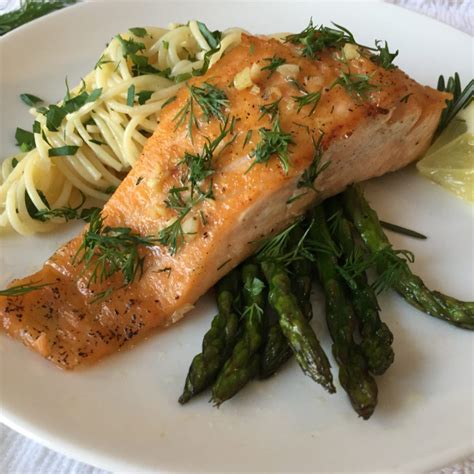 Pan-Seared Salmon with Rosemary Garlic Butter Sauce - The Hungary Soul