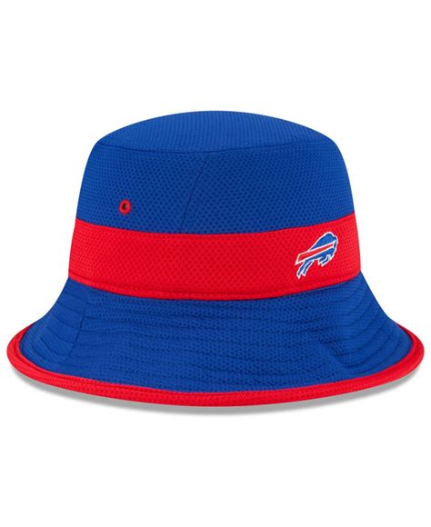 KTZ Buffalo Bills Training Camp Reverse Bucket Hat in Blue for Men - Lyst