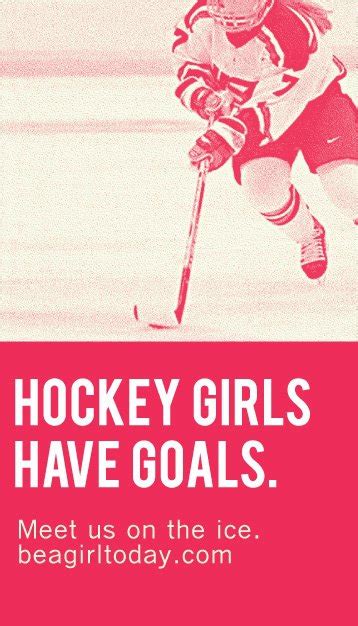 Girls Hockey Quotes. QuotesGram