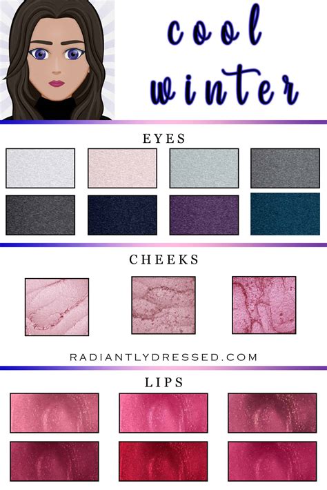 Cool Winter Color Palette Makeup | Saubhaya Makeup