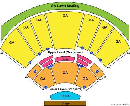 Hollywood Casino Amphitheatre Seating Chart | Hollywood Casino Amphitheatre | St. Louis, MO