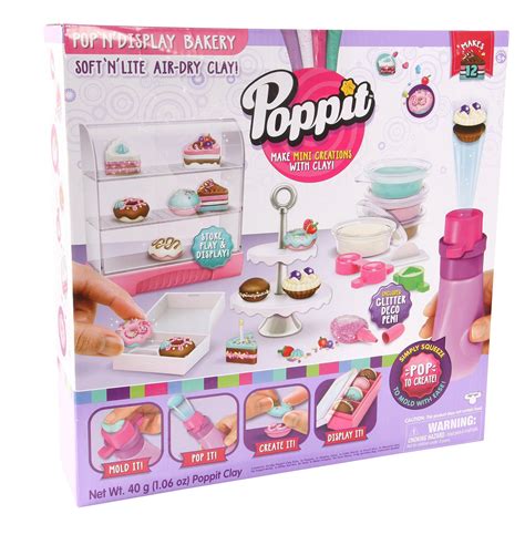 Amazon.com: Poppit S1 Hp Playset Bakery: Toys & Games | @giftryapp Fun Crafts, Crafts For Kids ...