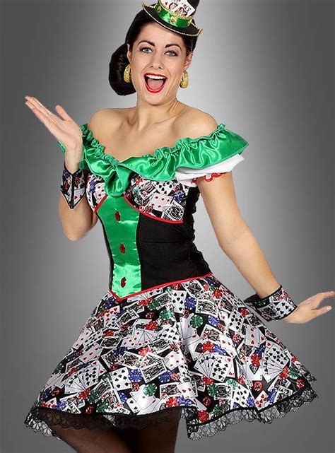 Casino Dress for Women with Playing » Kostümpalast.de