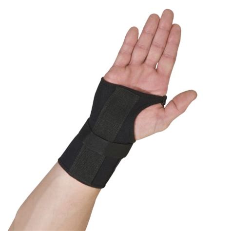 Thermoskin Wrist Brace, Hand Brace, Carpal Tunnel Brace with Dorsal Stay, Black, Right, Large $39.80