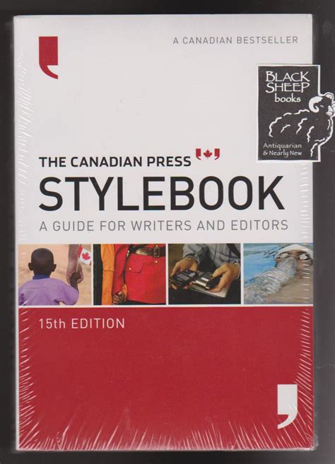 Canadian Press Stylebook, The: A Guide for Writers and Editors: New Soft cover 15th Edition ...