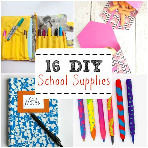 16 DIY School Supplies - Mom Saves Money