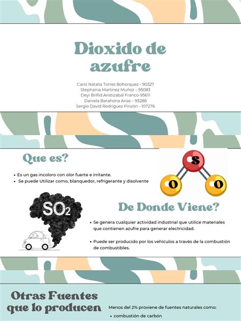 Dióxido de Azufre-Toxicología PDF | PDF