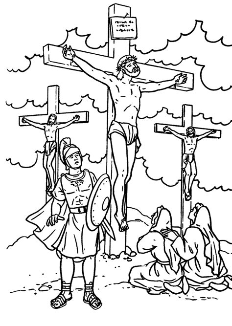 Crucifixion Drawing at GetDrawings | Free download