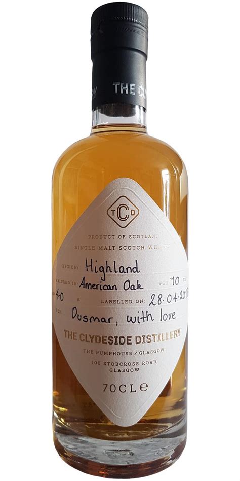 The Clydeside Distillery 10-year-old ClyDi - Ratings and reviews - Whiskybase