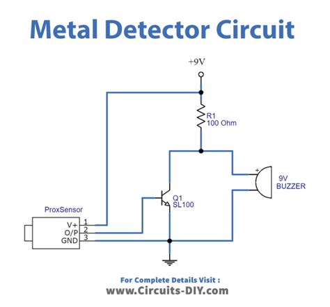 Simple Metal Detector Circuit