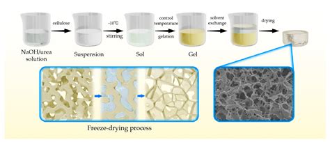 Nanomaterials | Free Full-Text | Facile Preparation of Cellulose Aerogels with Controllable Pore ...