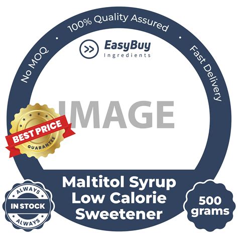 Maltitol Syrup Archives - EasyBuy Ingredients