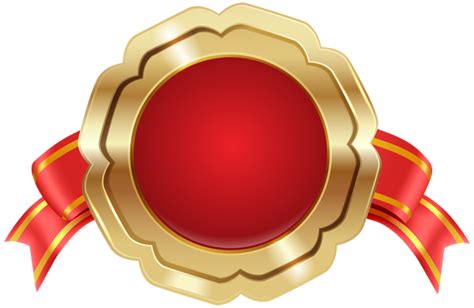 Seal Badge PNG Red Transparent Image | Frame border design, Kids magazine design, Digital ...