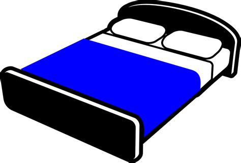 Free vector graphic: Bed, Bedroom, Black, Blue - Free Image on Pixabay ...