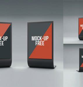 standee mockup – Download PSD