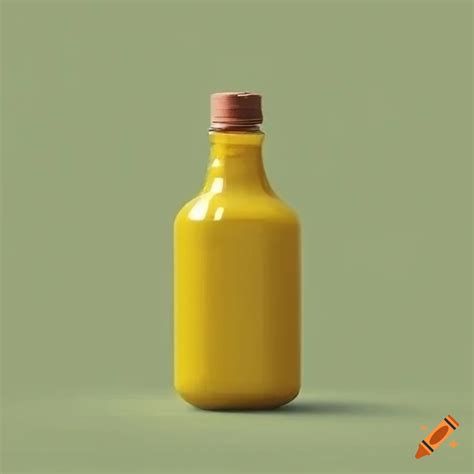 Mustard bottle on Craiyon