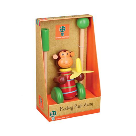 Orange Tree Toys Monkey Plush Along | OTT02636 | Borsheims