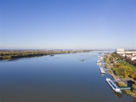 Danube River and City of Ruse, Bulgaria Stock Image - Image of building ...