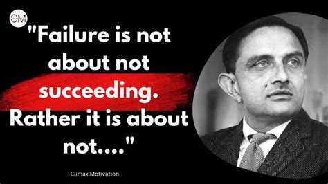 Vikram Sarabhai Quotes you should know before it's too late | Climax Motivation - YouTube